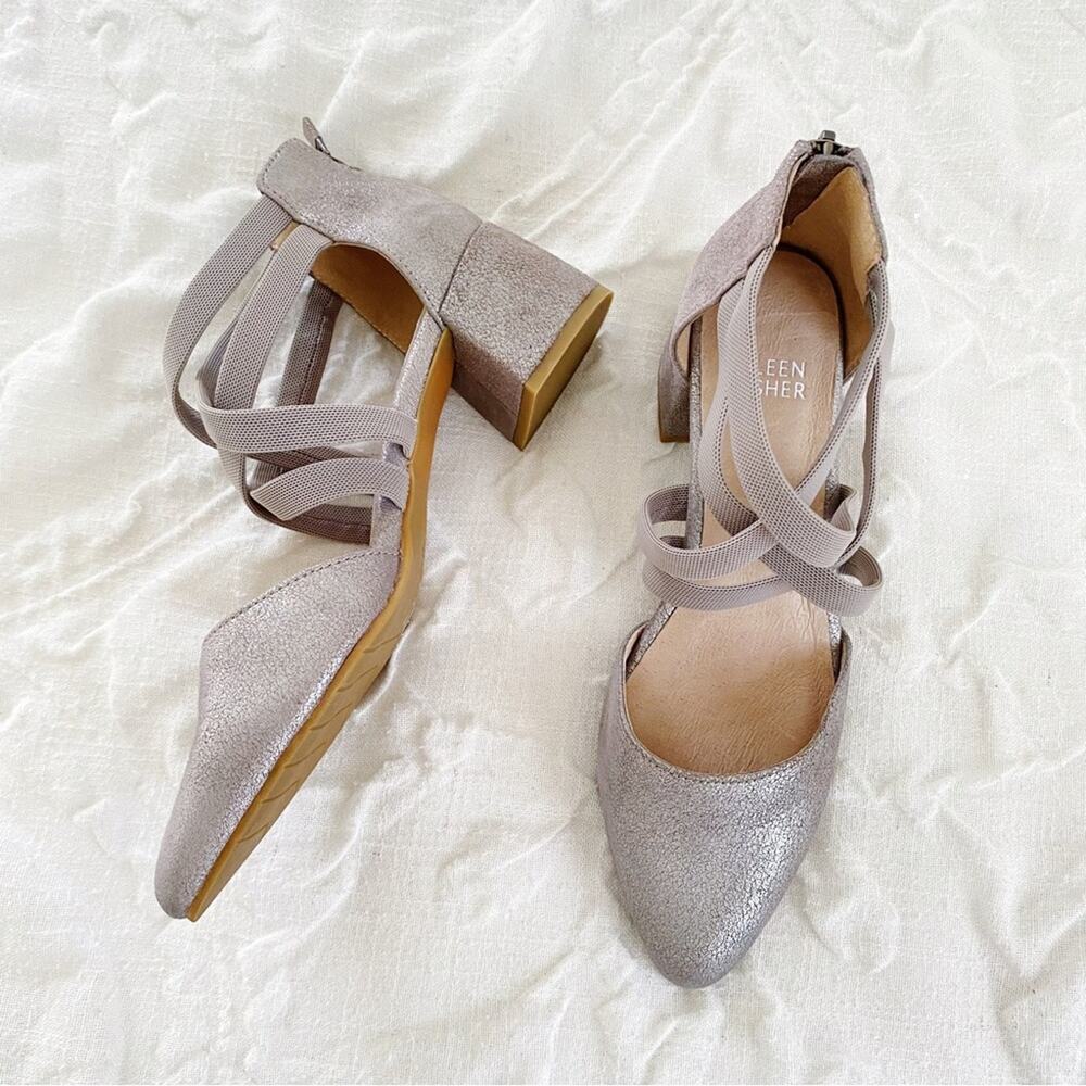 Eileen Fisher Juku Pump Sandals New - Picture 5 of 7